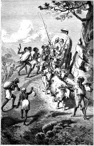 Seven Years in South Africa, page 236, mobbed for spirits