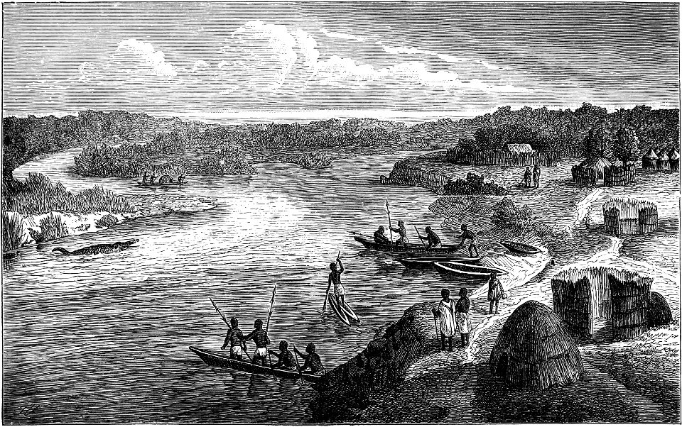 Seven Years in South Africa, page 140, port of Sesheke