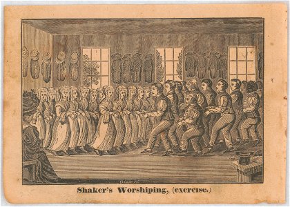 Shaker's worshiping, (exercise) - Gilbert. LCCN2014649005