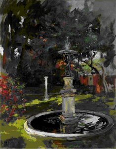 'The Fountain' by James Jebusa Shannon, after 1910