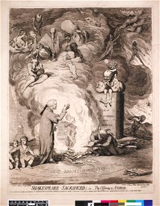 Shakespeare sacrificed;-or-The Offering to avarice. (BM 1911,0823.31 1)