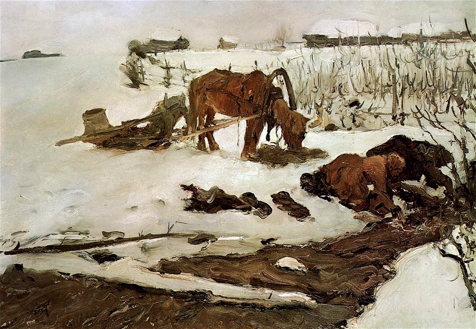 Serov — Rinsing Linen