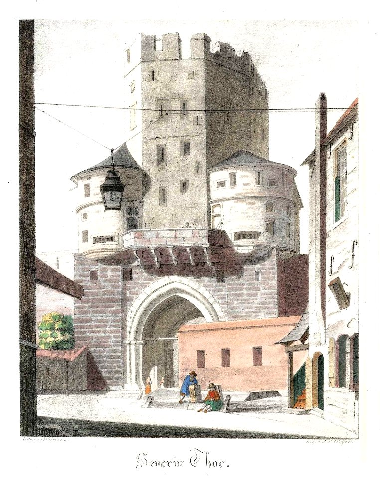 Severin Thor, Johann Peter Weyer (Zeichnung) und Anton Wünsch (Lithografie), 1827 (uncropped)