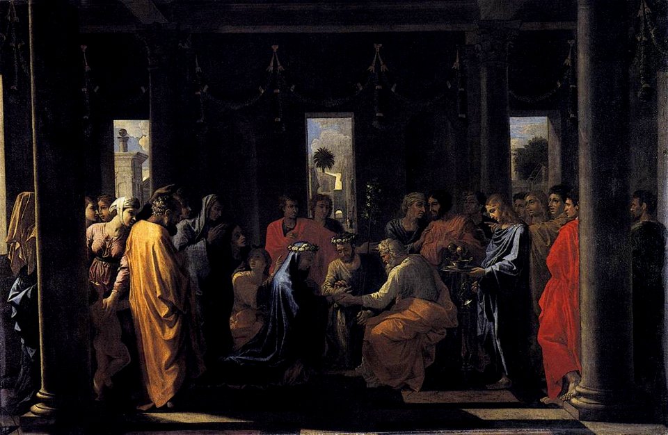 Seven Sacraments - Marriage II (1647-1648) Nicolas Poussin