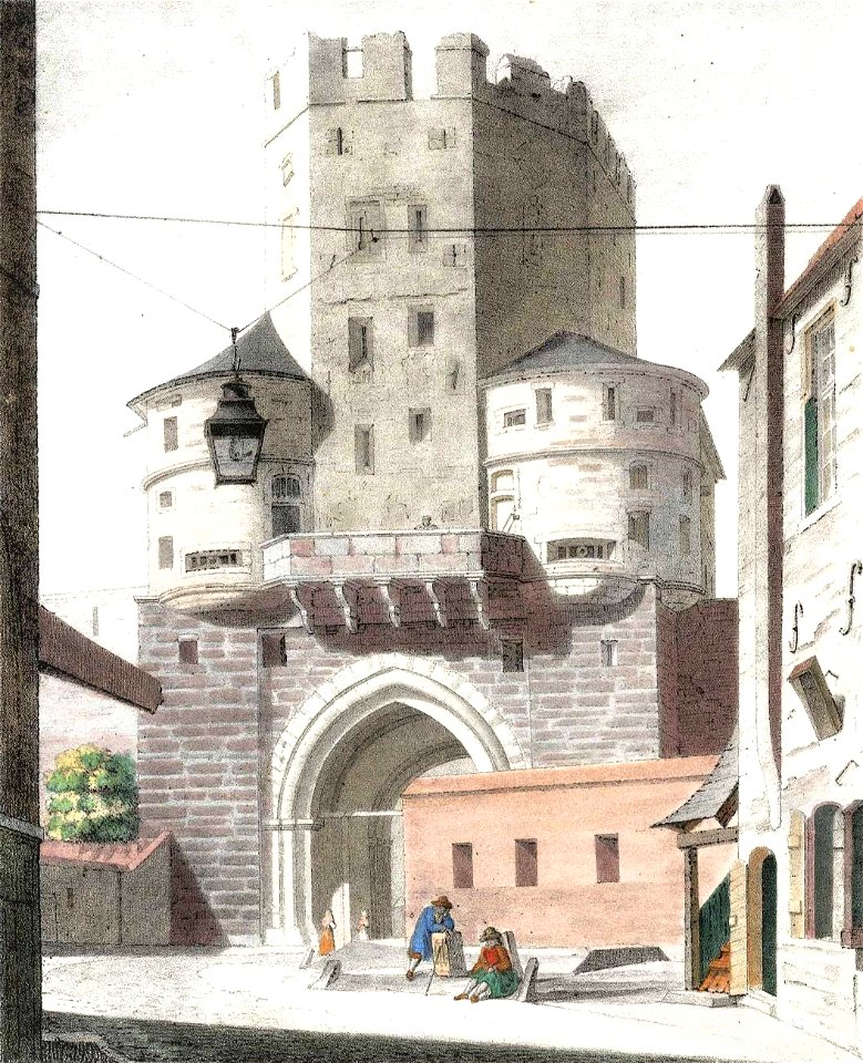 Severin Thor, Johann Peter Weyer (Zeichnung) und Anton Wünsch (Lithografie), 1827