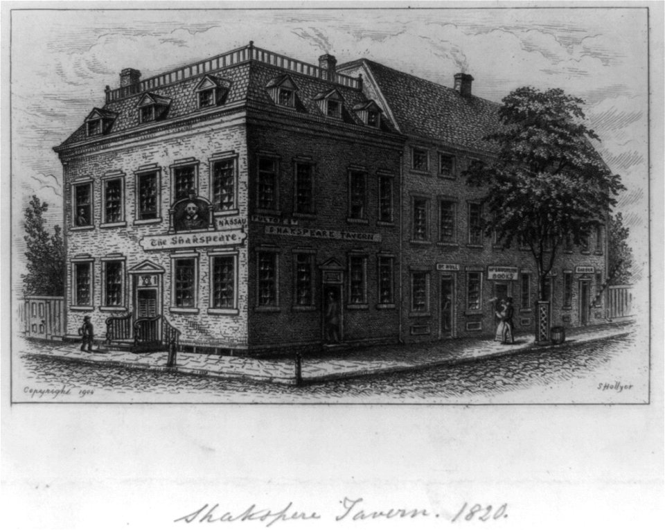 Shakespeare Tavern, 1820) - S. Hollyer LCCN90707928