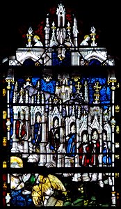 Seven Churches of Asia in the East Window at York Minster (full)