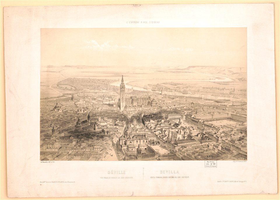 Seville, vue prise au-dessus de San-Salvador LCCN2003688889