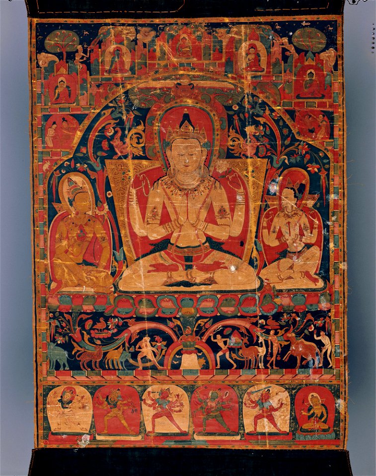 Shadakshari-Lokeshvara, 1st half of the 13th century, Potala, Lhasa