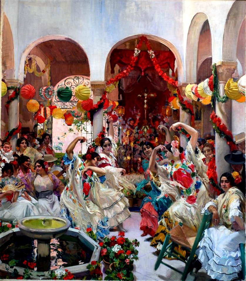 Sevilla. El baile, por Joaquín Sorolla