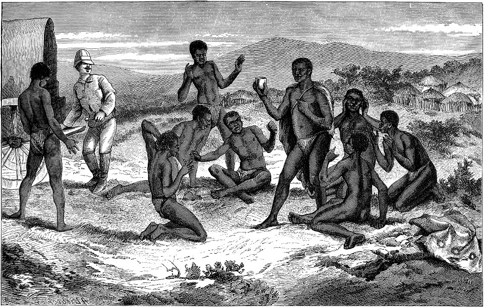 Seven Years in South Africa, page 376, Sekhomo and his council