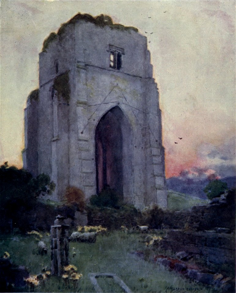 Shap Abbey - The English Lakes - A. Heaton Cooper