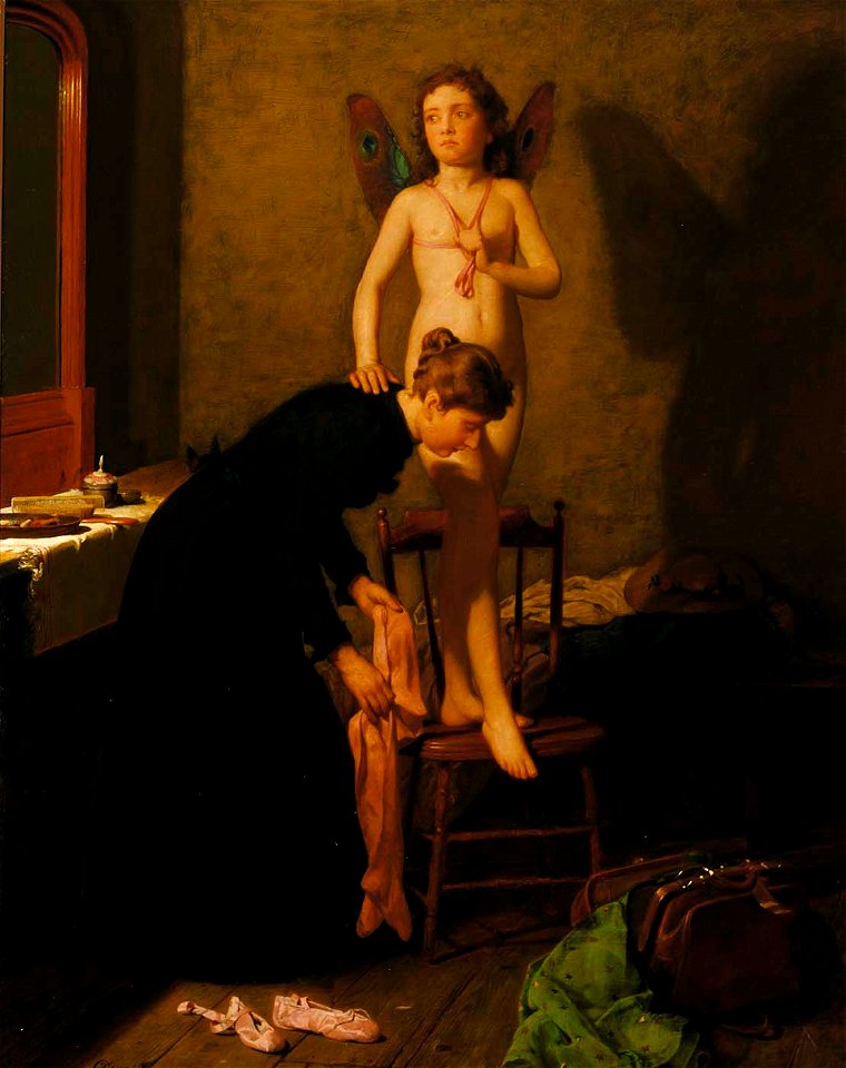 Seymour Joseph Guy - Dressing for the Rehearsal - 1936.12.5 - Smithsonian American Art Museum
