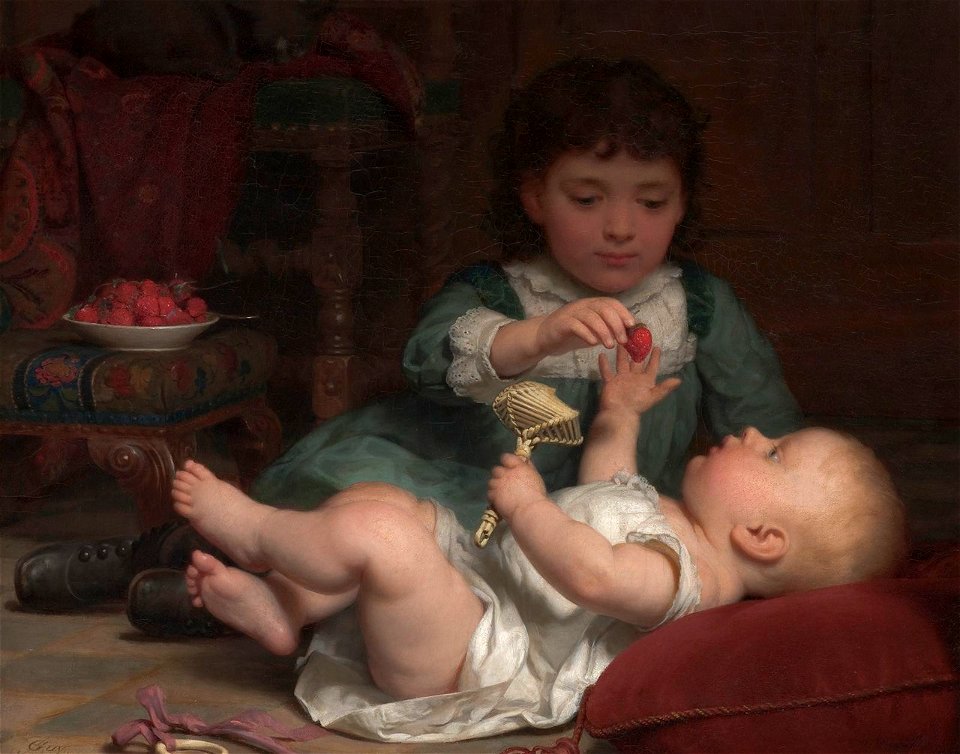 Seymour Joseph Guy «Temptation» 1884