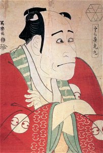 Sharaku (1794) Arashi Ryūzō II as the manservant Namihei (Toraya Toramaru)