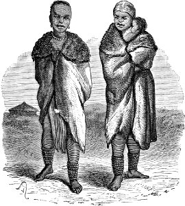 Seven Years in South Africa, page 297, Barolong women at Moshaneng