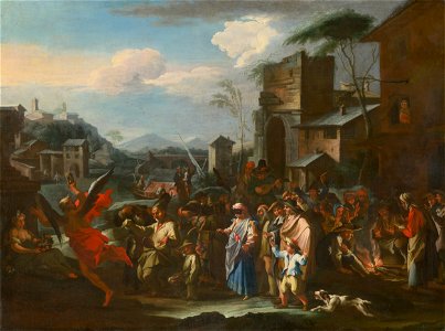 Severotaliansky maliar z 18. storočia - Karnevalová scéna - O 271 - Slovak National Gallery