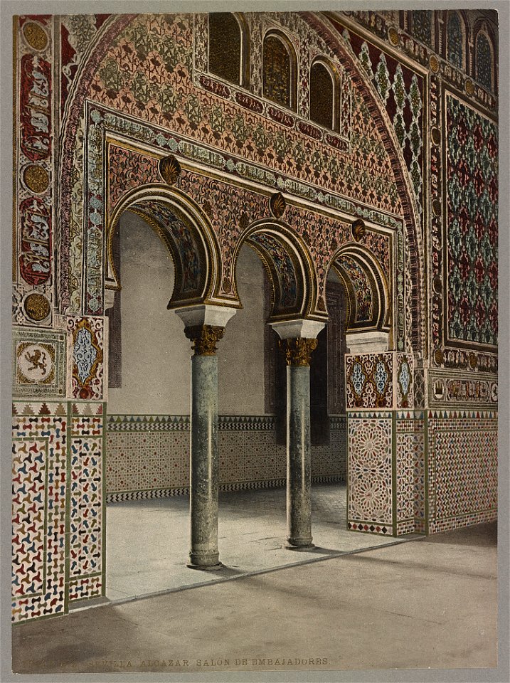 Sevilla. Alcázar. Salón de Embajadores LCCN2017660788