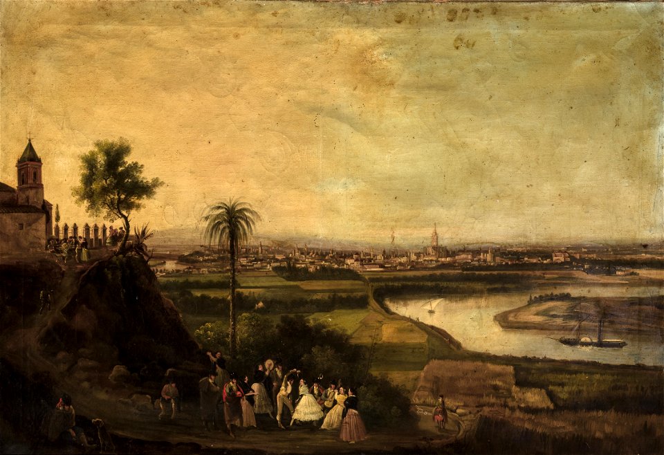 Sevilla desde San Juan de Aznalfarache (Ayuntamiento de Sevilla)