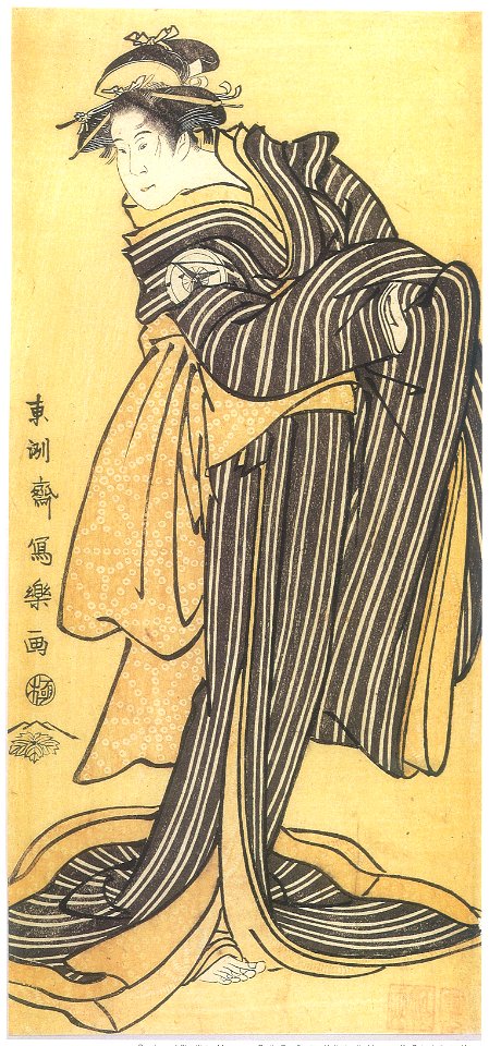 Sharaku (1794) Iwai Hanshirō IV as O-Han of the Shinanoya