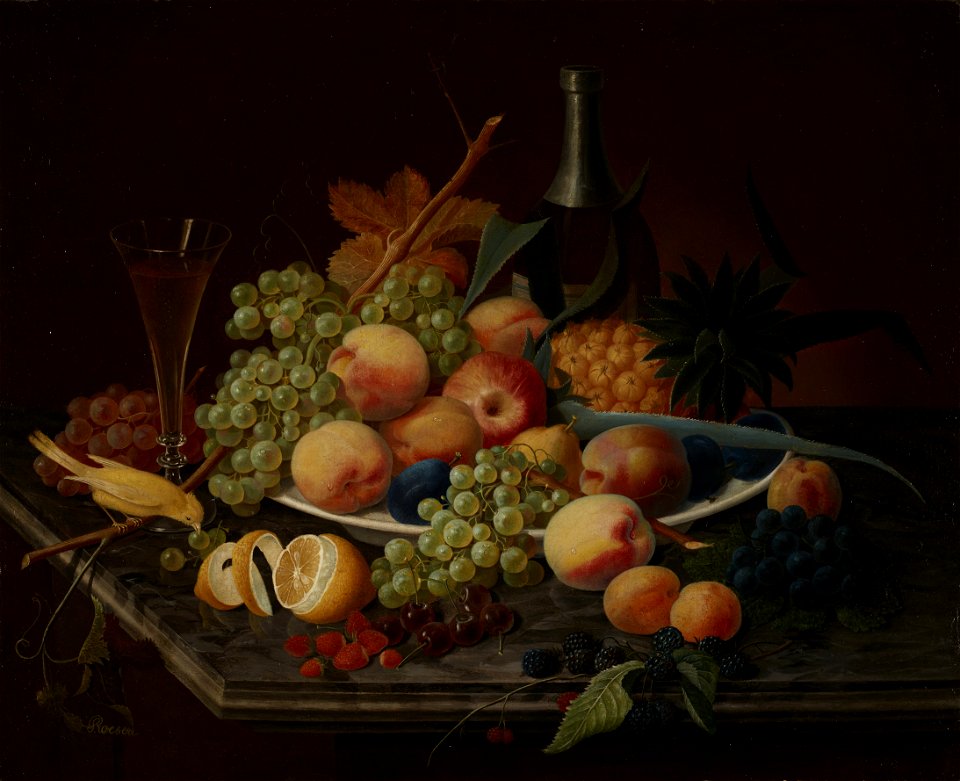 Severin Roesen - Still Life with Fruit - 69.47 - Minneapolis Institute of Arts