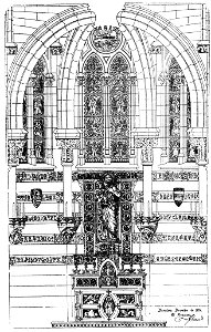 SF - Alzado capilla San José (1884)
