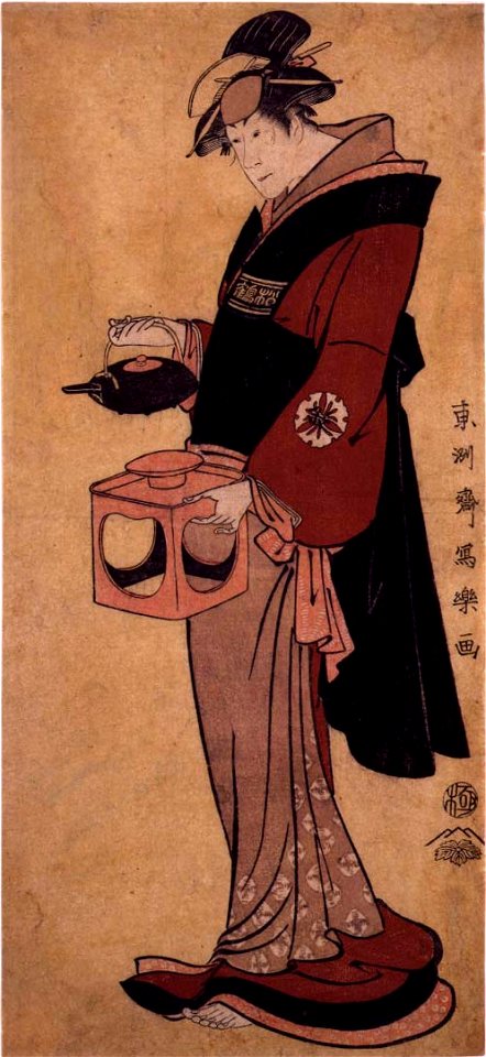 Sharaku (1794) Matsumoto Yonesaburō I as the maid Otsuyu (cropped)
