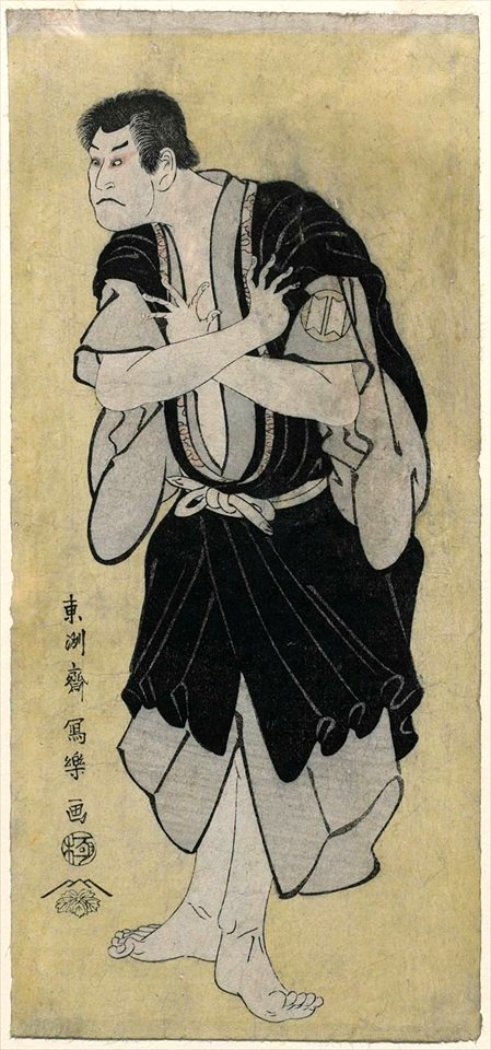 Sharaku (1794) Sakata Hangorō III as Kosodate Kannonbō