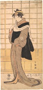 Sharaku (c. 1794–95) Osagawa Tsuneyo II as the hairdresser O-Roku