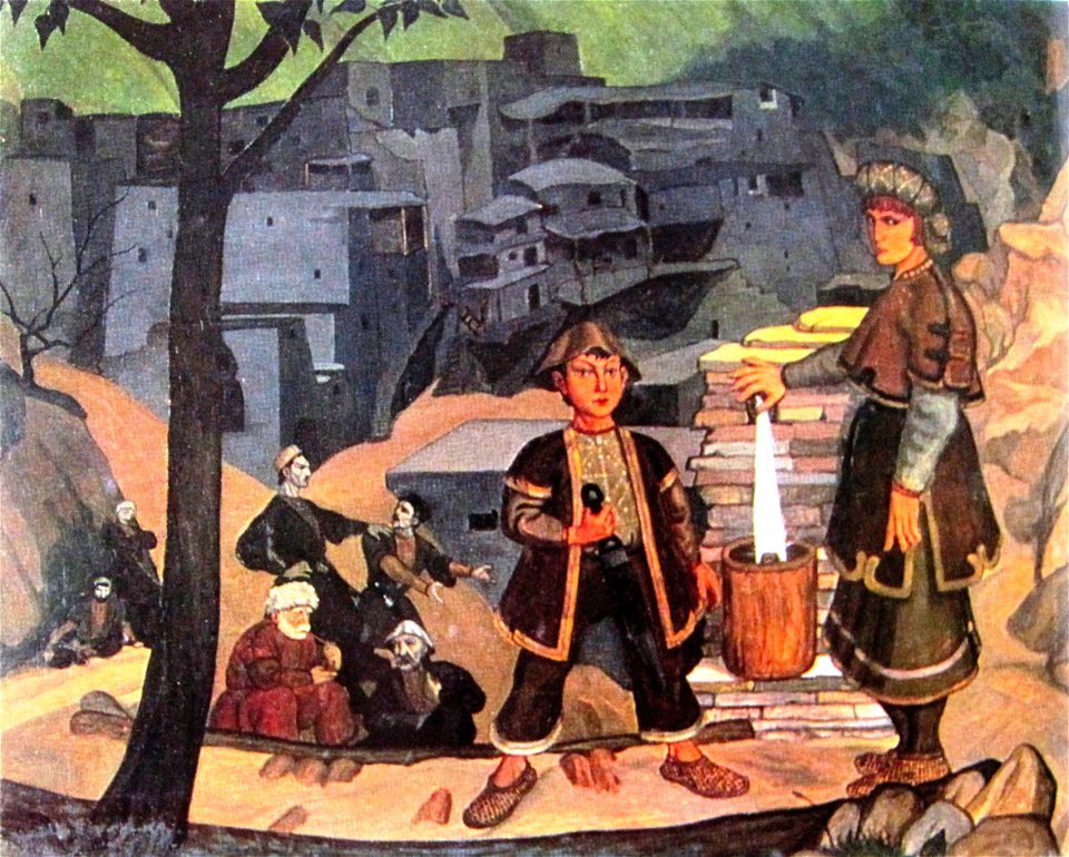 Shalva Kikodze. Khevsureti. 1920
