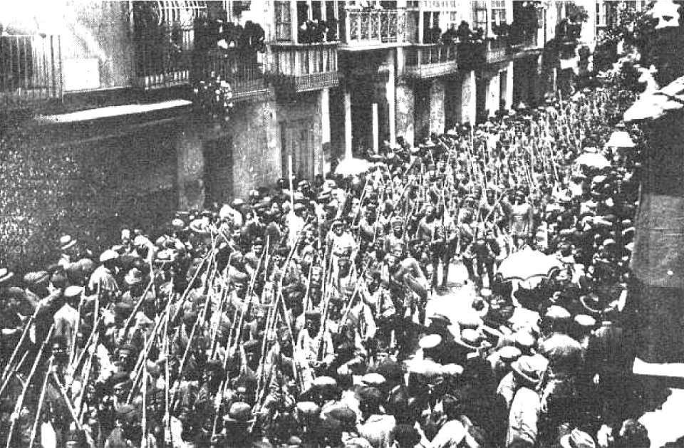 Sevilla Regiment in Cartagena