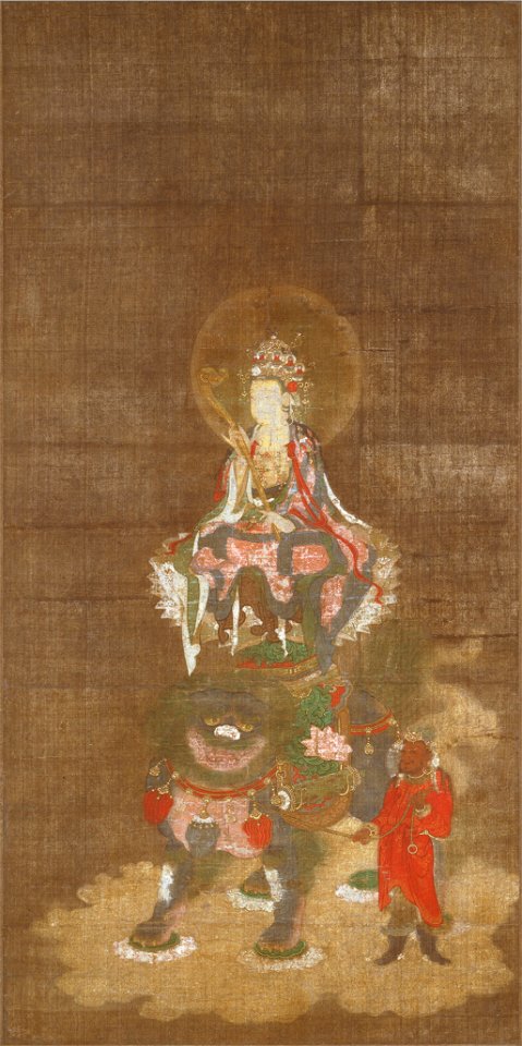 Shaka Triad Monju (Nara National Museum)