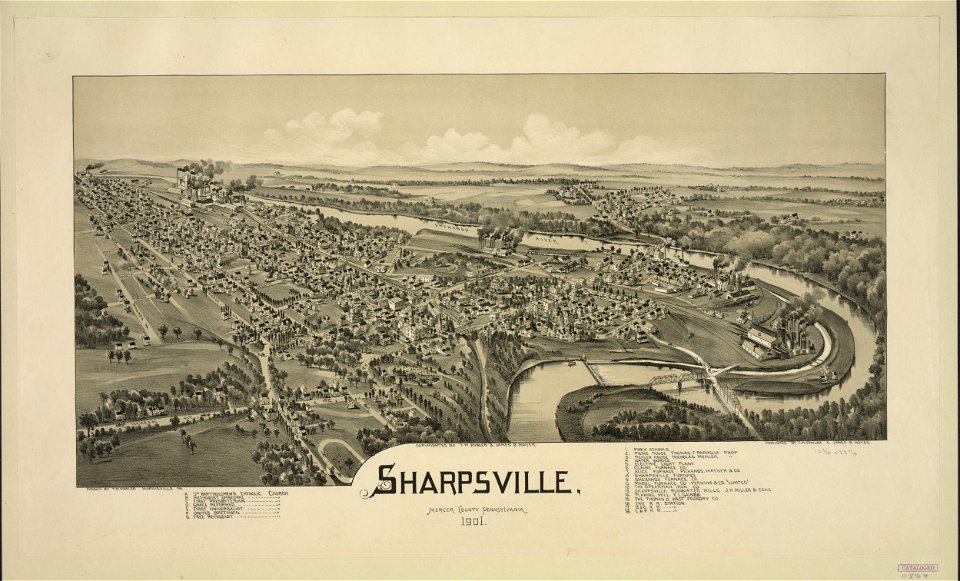 Sharpsville, Mercer County Pennsylvania, 1901 LCCN2003681828