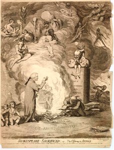 Shakespeare sacrificed;-or-The Offering to avarice. (BM J,3.25)