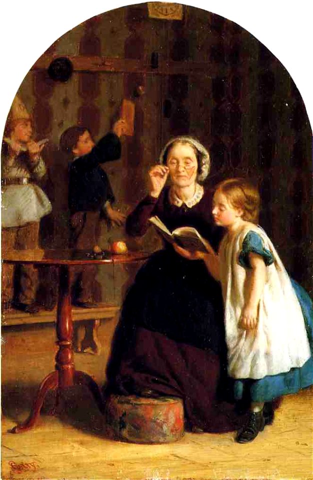 Seymour Joseph Guy - The Reading Lesson