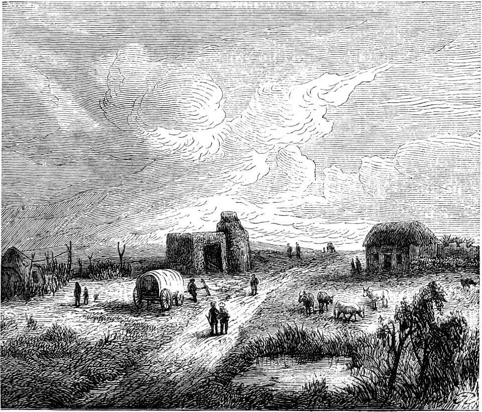 Seven Years in South Africa, page 195, Hallwater farm