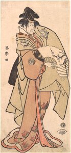 Sharaku (1794) Segawa Kikunojō III as Yamato Manzai, actually the shirabyōshi Hisakata