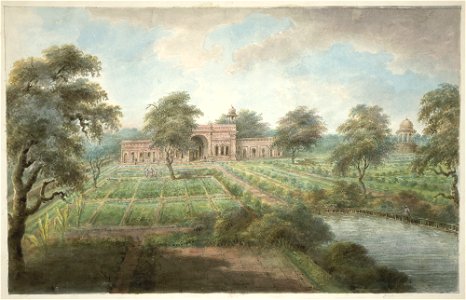 Shalimar Gardens, Delhi, 1814-15