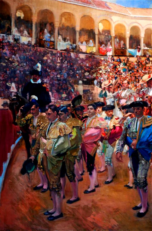 Sevilla. Los toreros, por Joaquín Sorolla