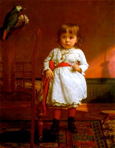 Seymour Joseph Guy - 1886 - The Parrot Caught the Birdie