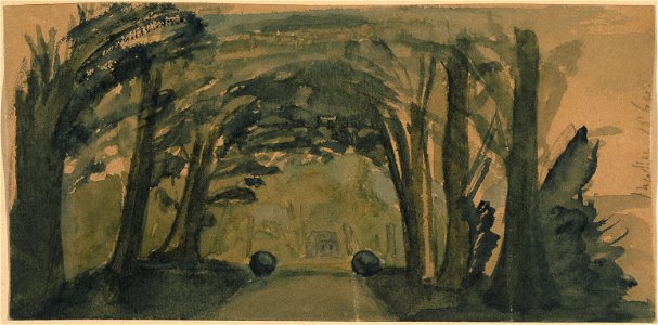 Seymour Haden - Mytton Hall - 1891-3.136 - Albright–Knox Art Gallery
