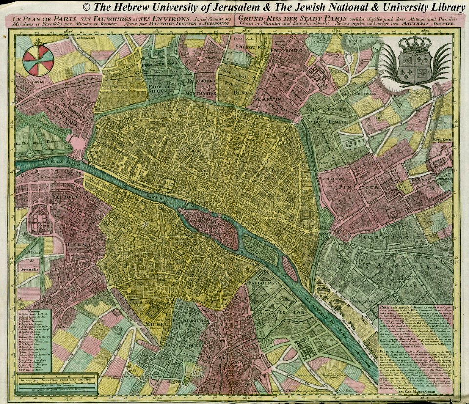 Seutter 1760 paris