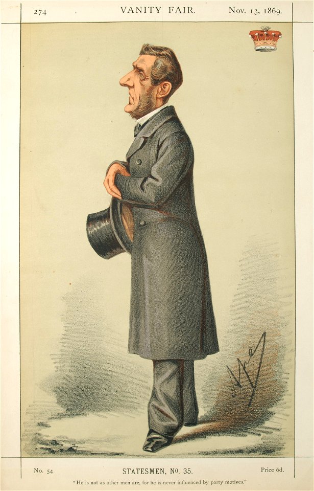 Anthony Ashley-Cooper, Vanity Fair, 1869-11-13