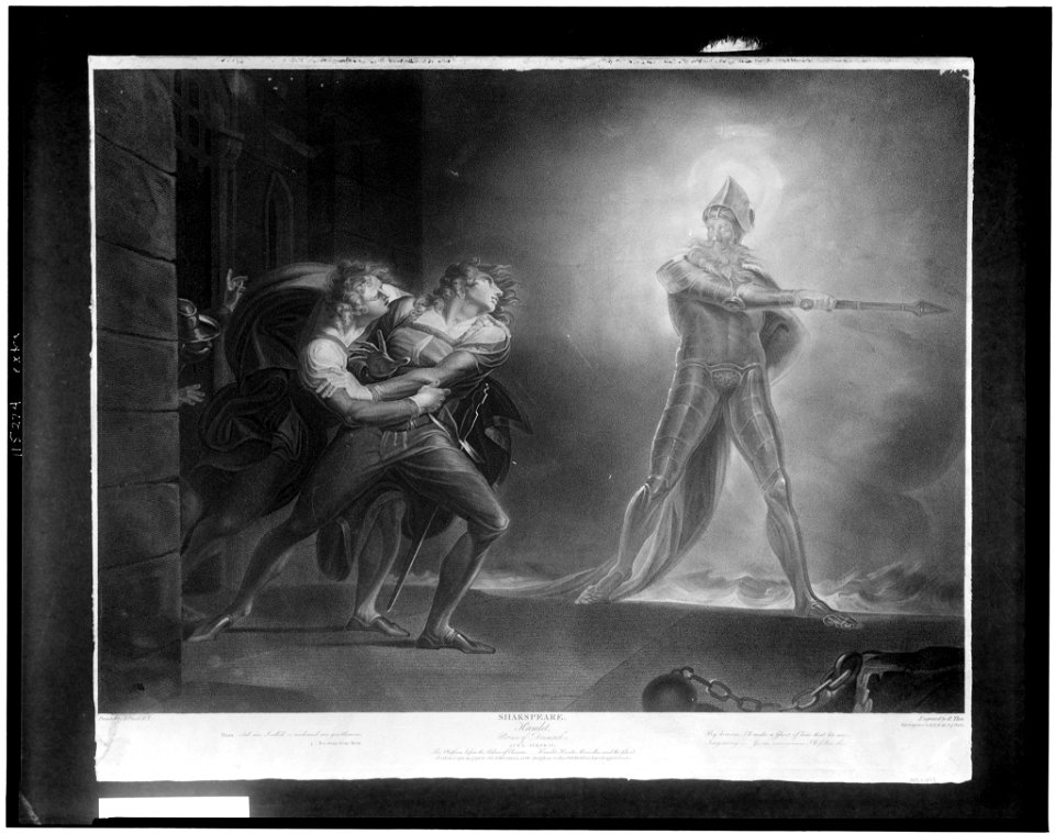 Shakespeare-Hamlet-Prince of Denmark - painted by H. Fuseli R.A. ; engraved by R. Thew. LCCN95521789