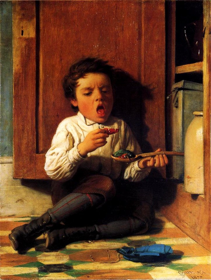 Seymour Joseph Guy, 1877 - The Bitter Bit