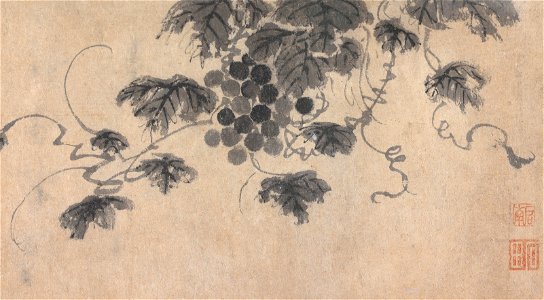 Shen Zhou - Branch of Fruit Bearing Tree - 73.161 - Indianapolis Museum of Art