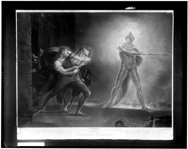 Shakespeare-Hamlet-Prince of Denmark - painted by H. Fuseli R.A. ; engraved by R. Thew. LCCN95521789. Free illustration for personal and commercial use.