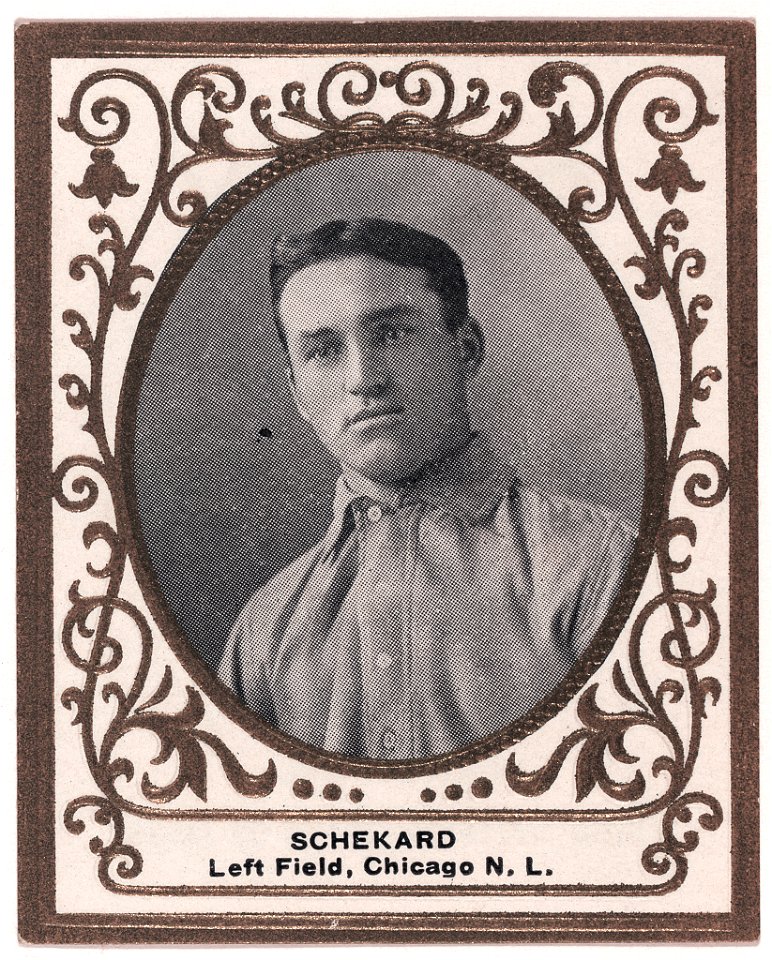 Sheckard, Chicago Cubs, baseball card portrait LCCN2007683737