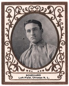 Sheckard, Chicago Cubs, baseball card portrait LCCN2007683737