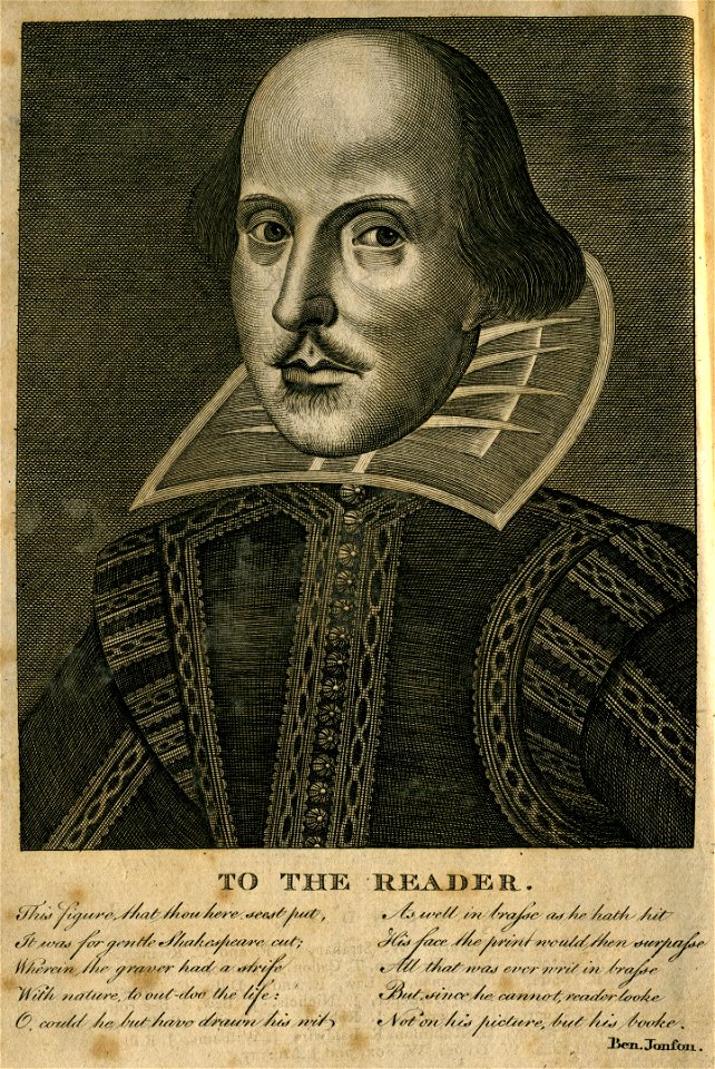 Shakespeare engraving 1787